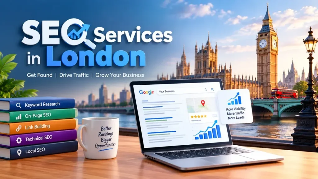 SEO services in London for organic search growth
